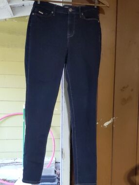 Nine West Jeans Dark Wash Skinny Stretch 4